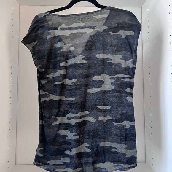 Lucky Brand Women's Short Sleeve Camo Tee - Picture 2 of 3